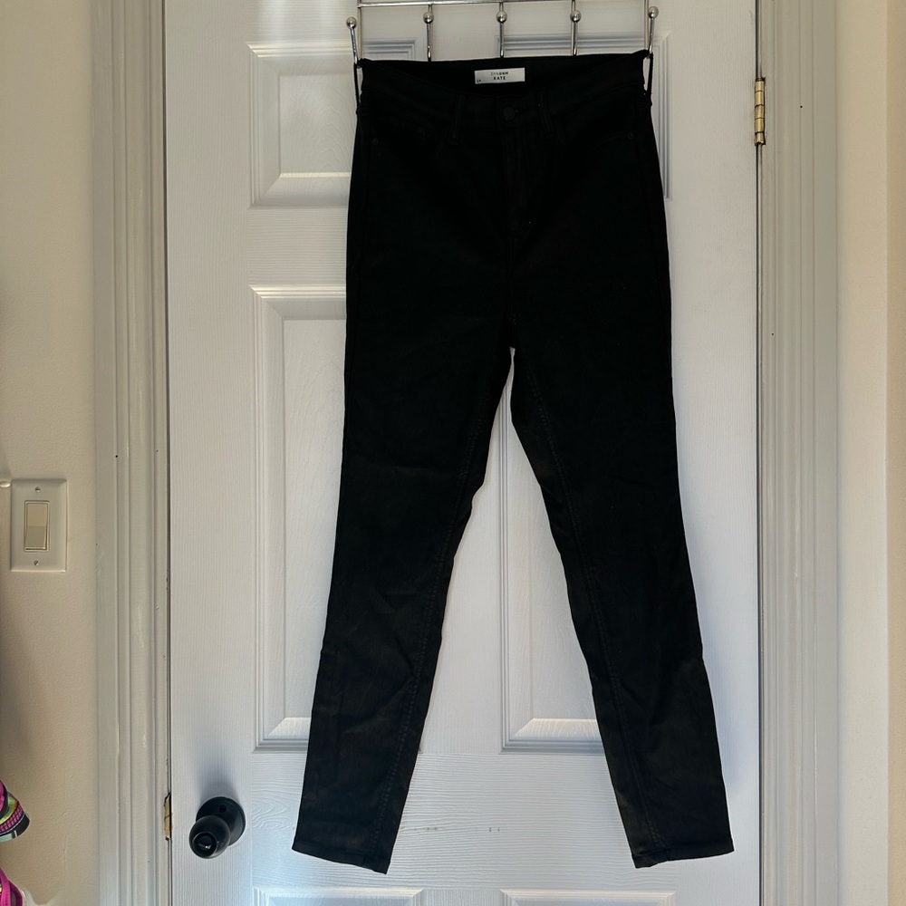 Dynamite Black High-Waisted Jeans